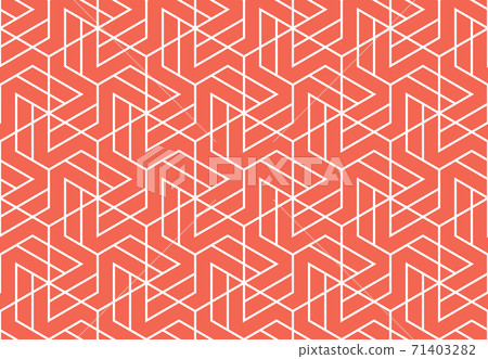 The geometric pattern with lines. Seamless vector  71403282