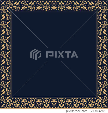 Decorative frame Elegant vector element for design  71403283
