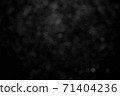 Dark black mysterious background with bokeh effect 71404236