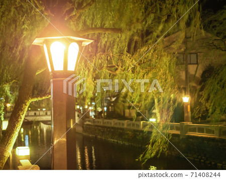 Kinosaki溫泉夜視圖 Kinosaki溫泉夜視圖 71408244