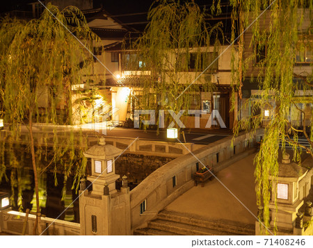 Kinosaki溫泉夜視圖 Kinosaki溫泉夜視圖 71408246