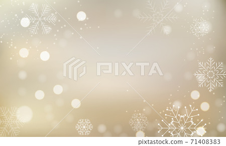 Christmas and New Year Glossy Light Background. Vector Illustration 71408383