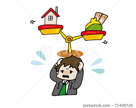 A man who balances home and money 71408726