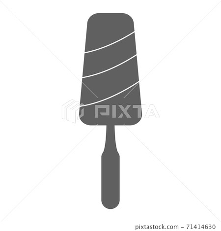 Ice Cream Flat summer time Icon. Vector Illustration. Ice Cream Flat summer time Icon. Vector Illustration. 71414630