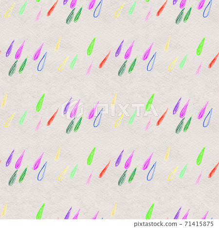 Coloful rain drops seamless pattern Coloful rain drops seamless pattern 71415875