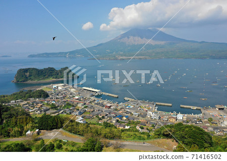 Kaigata fishing port in Tarumizu city Kaigata fishing port in Tarumizu city 71416502