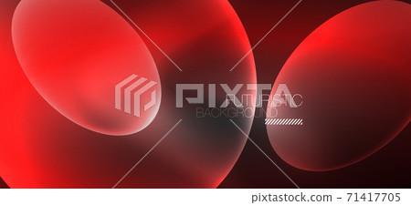 Neon ellipses abstract backgrounds. Shiny bright round shapes glowing in the dark. Vector futuristic illustrations for covers, banners, flyers and posters and other Neon ellipses abstract backgrounds. Shiny bright round shapes glowing in the dark. Vector futuristic illustrations for covers, banners, flyers and posters and other 71417705
