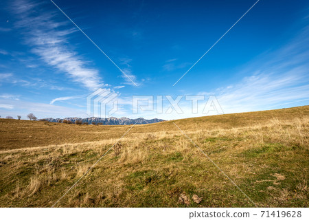 Altopiano della Lessinia and Monte Baldo - Alps Veneto Italy Altopiano della Lessinia and Monte Baldo - Alps Veneto Italy 71419628