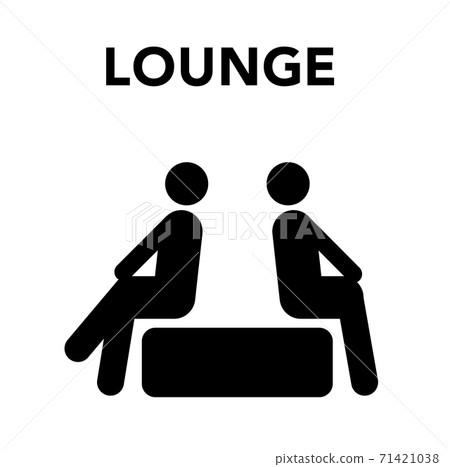 Icon lounge chair - Stock Illustration [71421038] - PIXTA