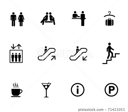 Icon public set 71421051