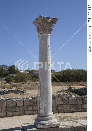 temple ruins in the mountains 71421316