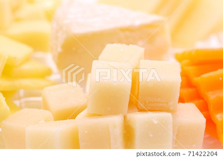 Assorted cheese, Camembert cheese, etc. Close-up 71422204