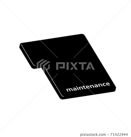 Image of low-code development platform Enter key-style maintenance key illustration 71422944