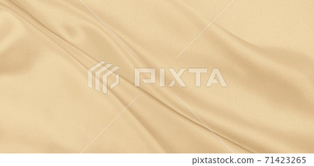 Smooth elegant golden silk or satin luxury cloth texture as wedding background. Luxurious background design. In Sepia toned. Retro style Smooth elegant golden silk or satin luxury cloth texture as wedding background. Luxurious background design. In Sepia toned. Retro style 71423265