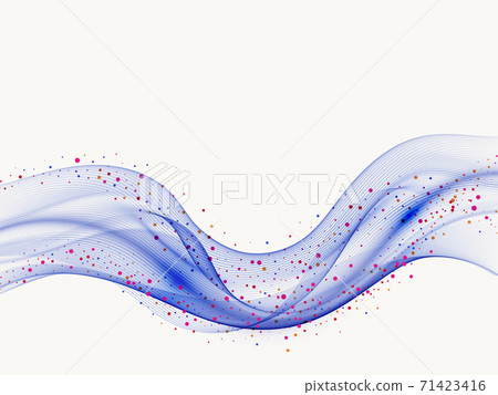 Blue modern abstract lines swoosh certificate Speed smooth wave border Blue modern abstract lines swoosh certificate Speed smooth wave border 71423416