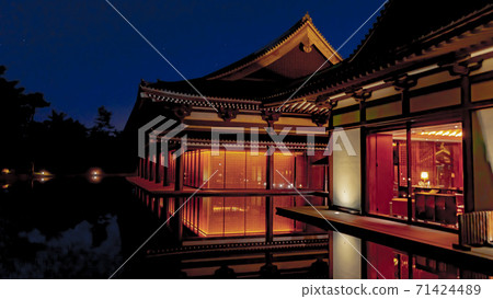 Night view of Satsuma Denshokan 71424489