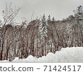 北海道雪景 71424517