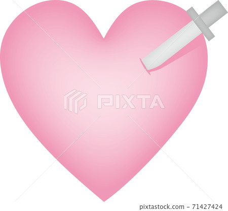 用刀卡住的心 71427424