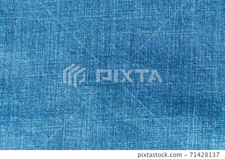 Blue color denim jeans clothes textured background 71428137