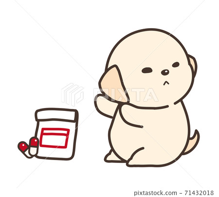 討厭吃藥的狗 71432018