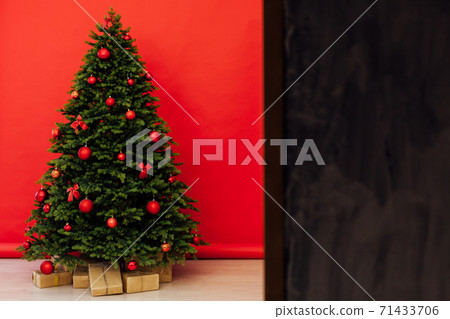 New Year's Eve home Christmas tree toys holiday December New Year's Eve home Christmas tree toys holiday December 71433706