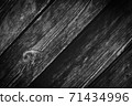Abstract black background with wooden texture 71434996
