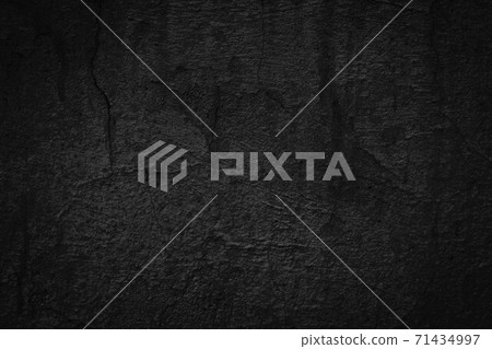 Abstract black background of cracked concrete wall Abstract black background of cracked concrete wall 71434997