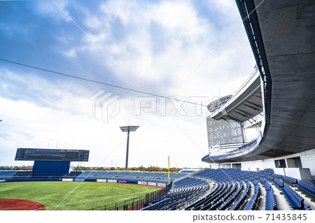 Baseball field infield stand (ECO Stadium Niigata) 71435845