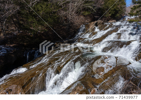 Ryuzu Falls, Nikko City, Tochigi Prefecture (December) Upstream 71439977