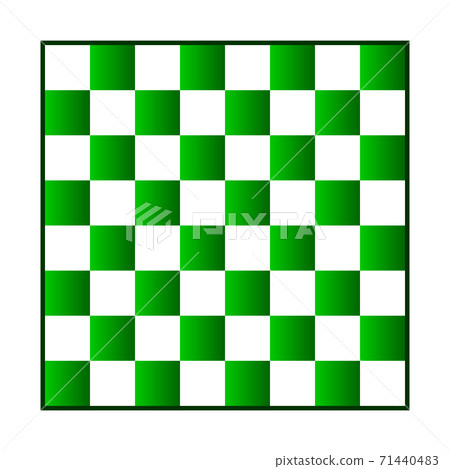 Chess board icon on white. 71440483