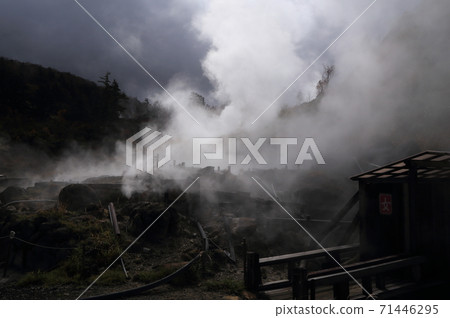 Hachimantai steamed hot water open-air bath Hachimantai steamed hot water open-air bath 71446295