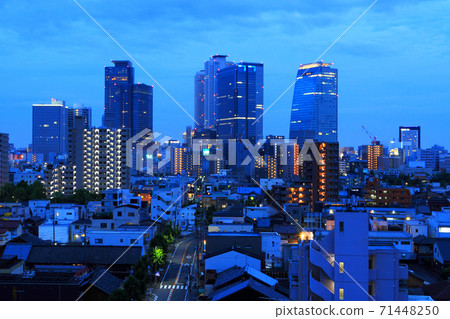 Nagoya city landscape 71448250
