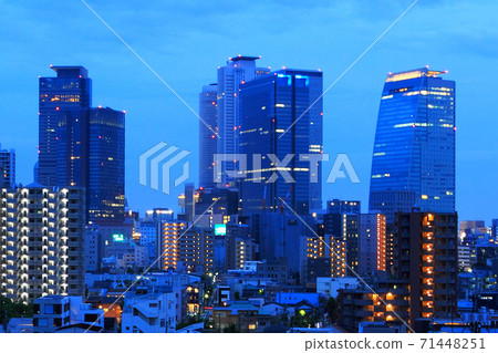 Nagoya city landscape 71448251