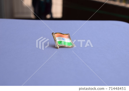 India Flag Lapel Pin Gold Plated India Flag Lapel Pin Gold Plated 71448451