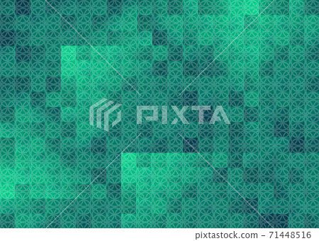 暗綠色明亮現代的新年背景素材和服和服日本圖案景泰藍尾巴 71448516