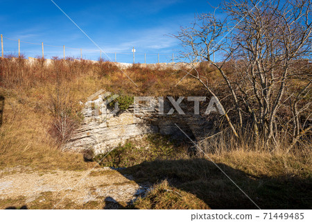 Entrance of the Spluga della Preta Cave - Corno d'Aquilio Veneto Italy Entrance of the Spluga della Preta Cave - Corno d'Aquilio Veneto Italy 71449485