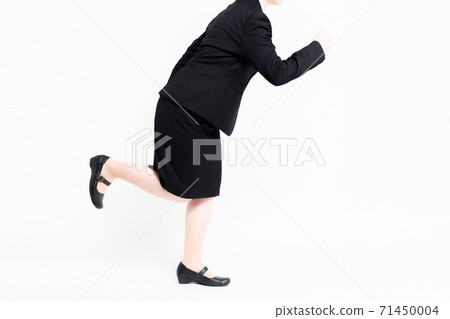 Women's feet in suit 71450004