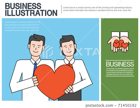 Practical business illustration 71450192