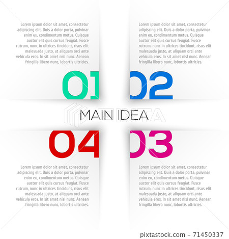 Abstract 3D Infographics 71450337