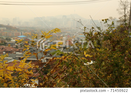 漢陽.都城.順城路.嘎查岩.風景.秋天.細塵。 漢陽.都城.順城路.嘎查岩.風景.秋天.細塵。 71450922