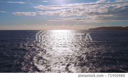 Sunset over the Mediterranean Sea 71450980