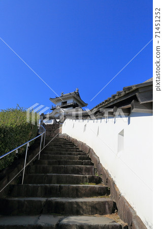 掛川城在天氣晴朗時 掛川城在天氣晴朗時 71451252