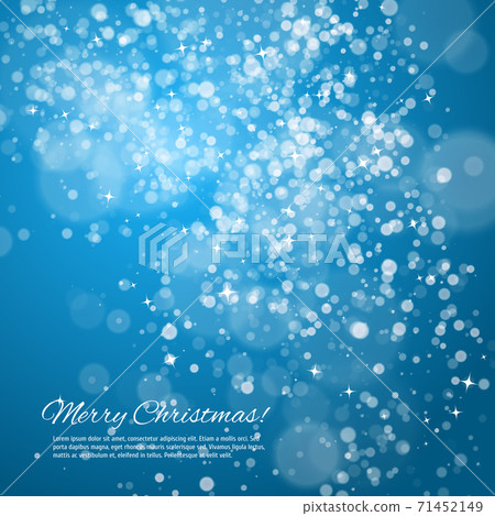 Blue night christmas background Blue night christmas background 71452149