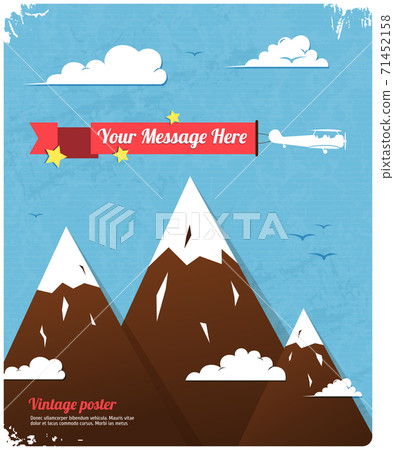 Vintage vector background. 71452158