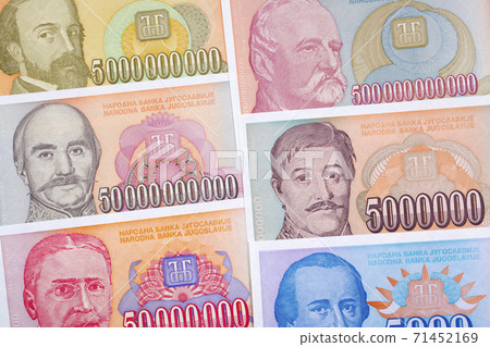Old Yugoslavian money a business background Old Yugoslavian money a business background 71452169
