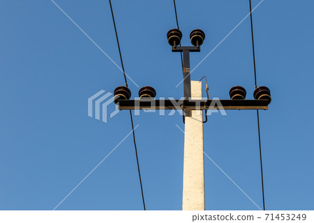High voltage power line High voltage power line 71453249