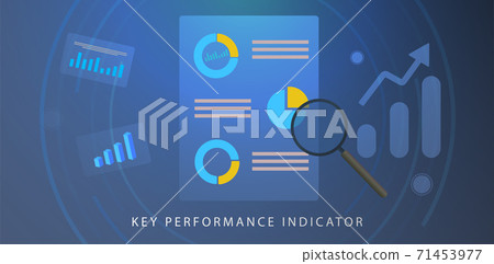 KPI, Key Performance Indicator concept 71453977