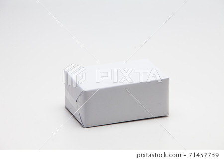 White box gift on white background White box gift on white background 71457739