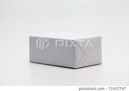 White box gift on white background White box gift on white background 71457747