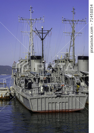 廣島縣吳市市宇和島型清掃船湯島 71458854